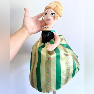 Elsa and Anna 2 in 1 Felt Doll, 100% Soft Materials Safe for Babies and Toddlers
